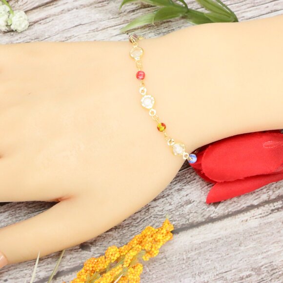 "Trendy Bracelet for Girls & Women – Cute, Adjustable & Gift-Ready | MLCRC1170 - Picture 3 of 10
